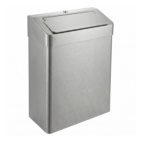 Poubelle sanitaire inox hygiène féminine 25L pour collectivités