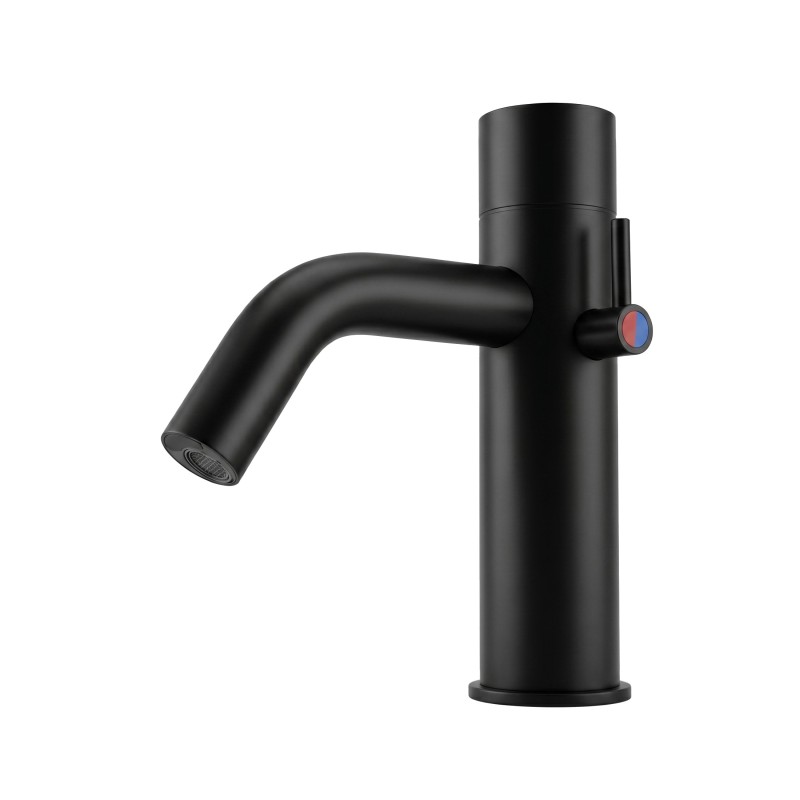 Mitigeur électronique noir mat design EXTREME DS pour lavabo