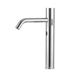 Automatic mixing faucet with timeless EXTREME design, tall height with extended spout