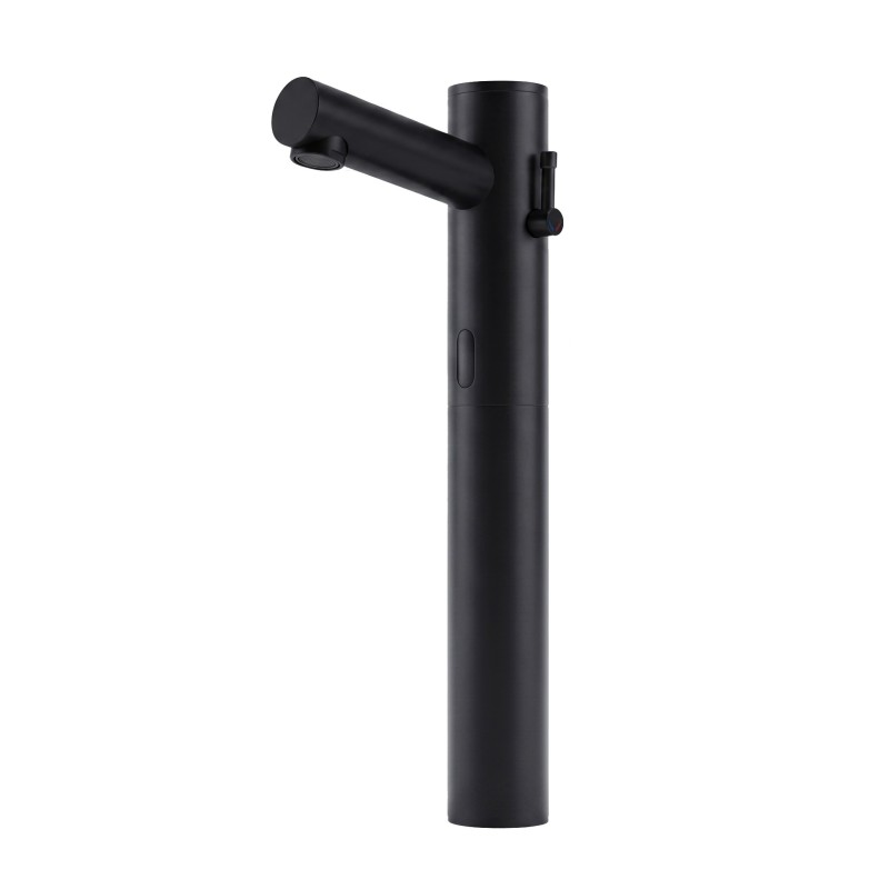 Mitigeur automatique design ELITE bec haut pour lavabo à poser sur plan