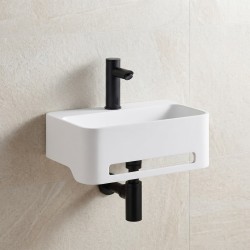 Grifo compacto automático para lavamanos SMART acabado negro mate de tendencia Grifo compacto automático para lavamanos SMART acabado negro mate de tendencia
