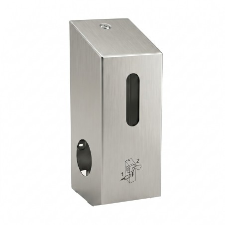 Double porte-rouleaux papier hygiénique inox ELITE