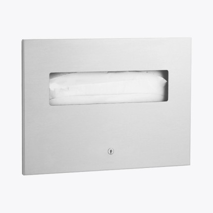 Dispensadores de papel para fundas de asiento Bobrick