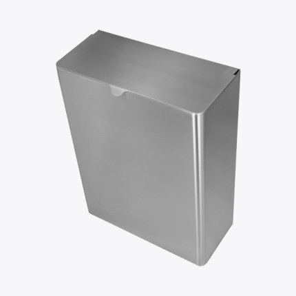 Stainless steel waste bin