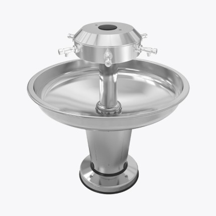 Lavabos circulaires inox