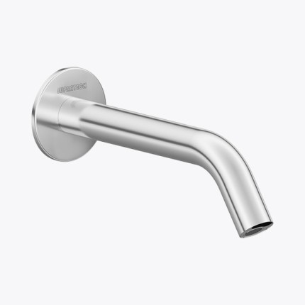 Wall-mounted electronic faucets