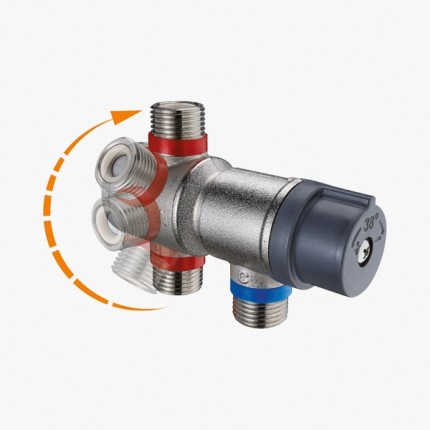 Individual thermostatic mixer