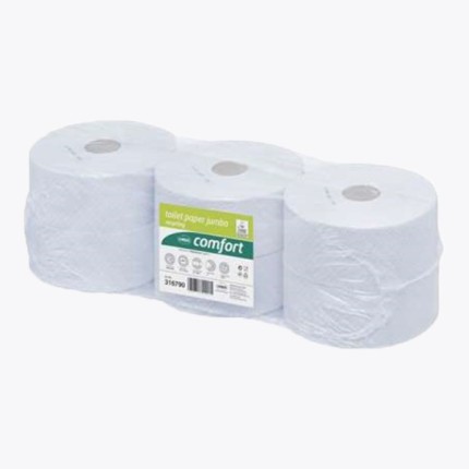 Papel higiénico y toallas de mano