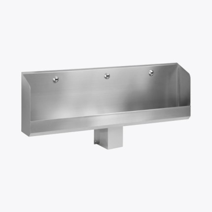 Urinoirs inox collectifs