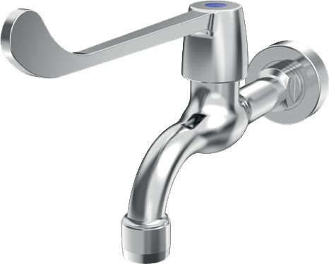 Robinet levier coude