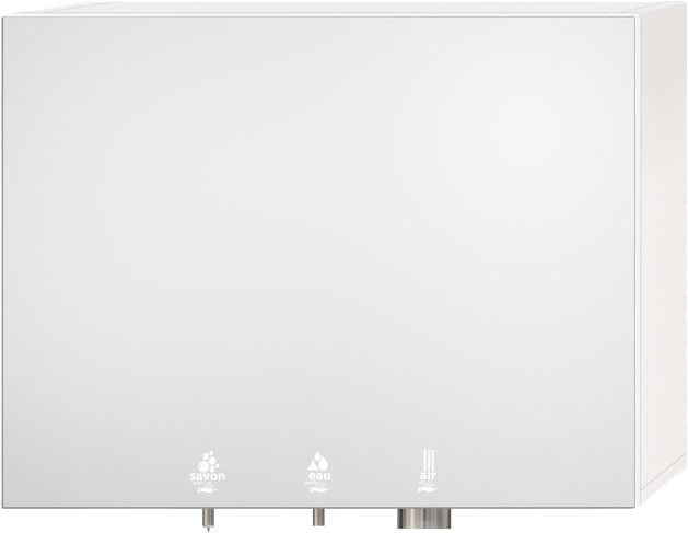 Armoire miroir largeur 900 mm avec pictogrammes Leds blanches