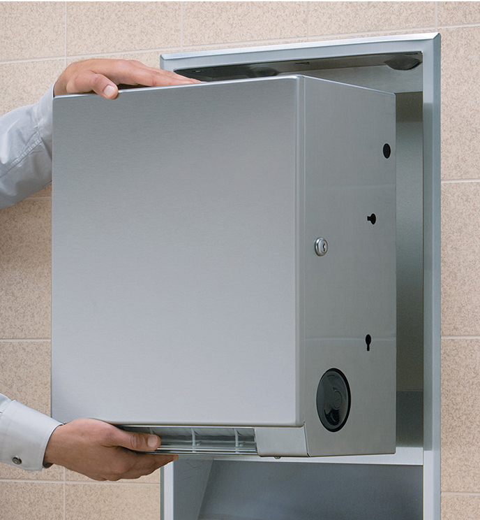 Distributeur automatique d'essuie-mains