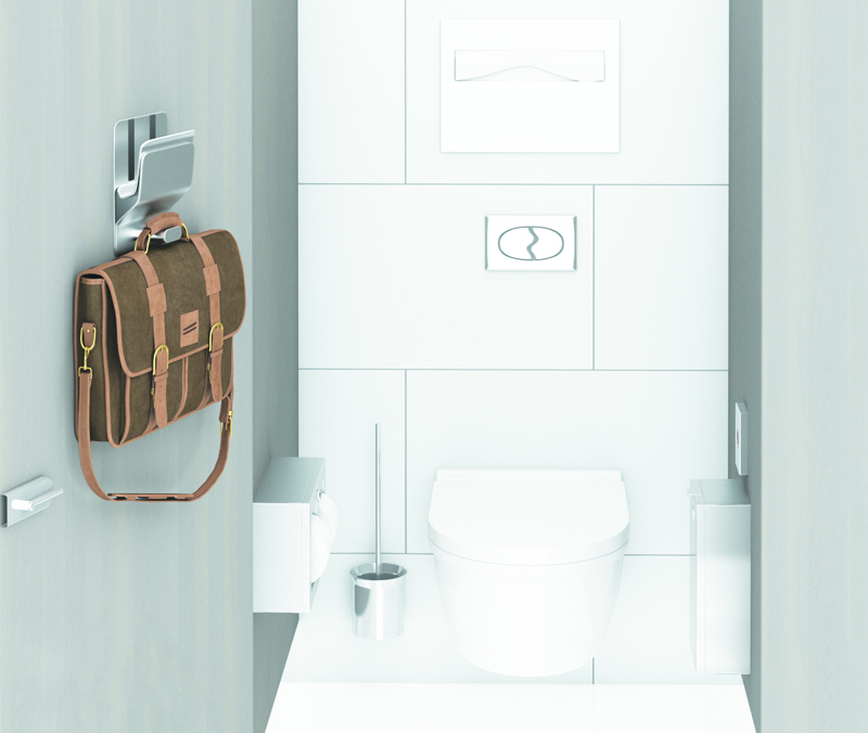 Patère murale inox porte manteau, sac, téléphone portable, tablette... Patère murale inox porte sac, téléphone portable, tablette