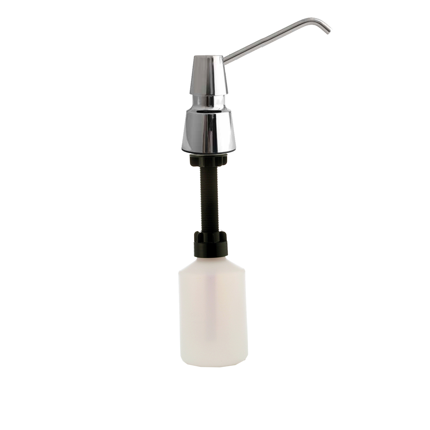 Distributeur savon mousse inox encastrable sur table B-82316