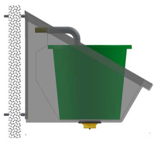 Fond plat pour seau
