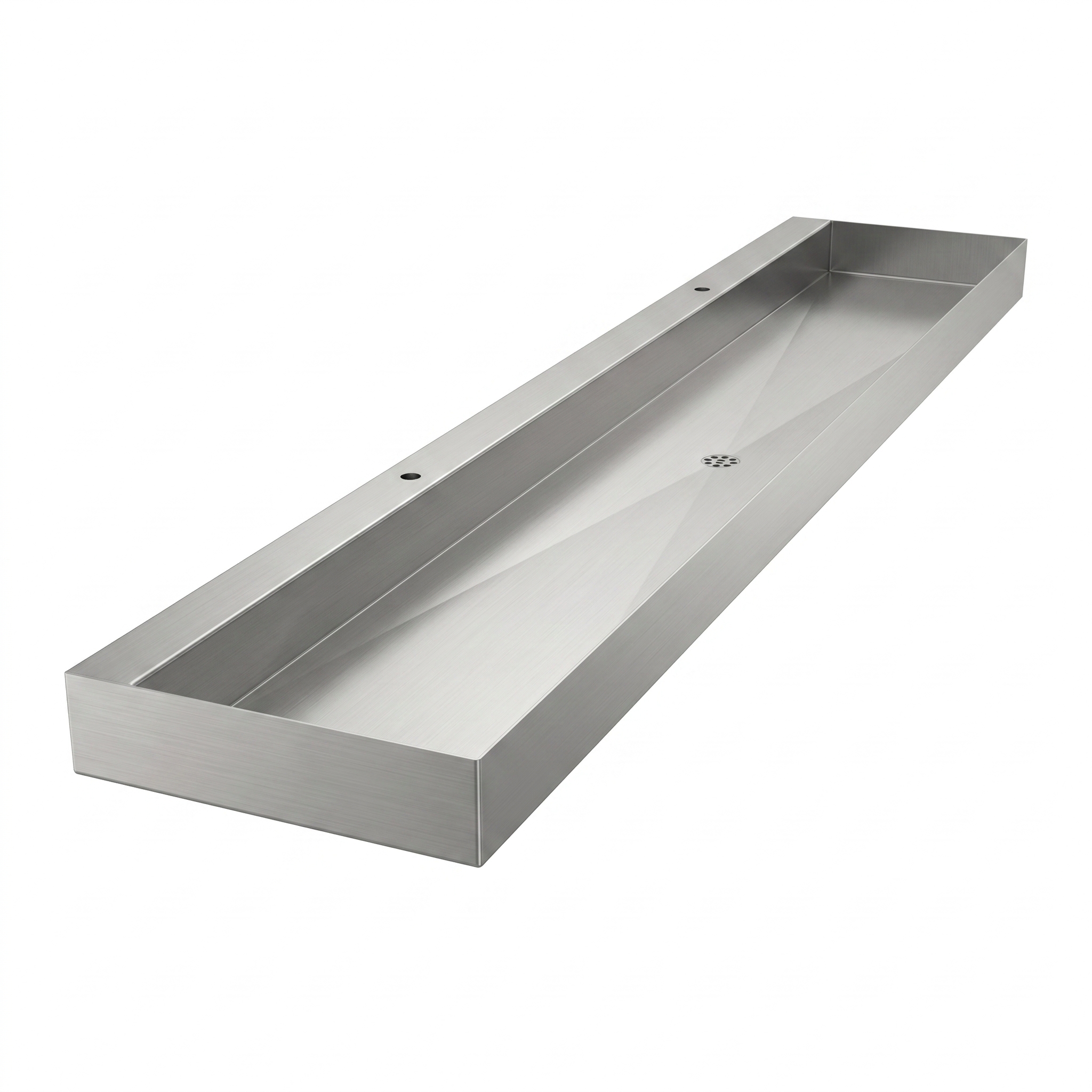 Custom fine edge stainless steel FINEO sink design