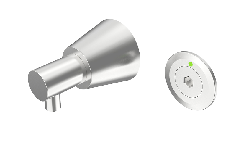 Distributeur de savon bouton poussoir