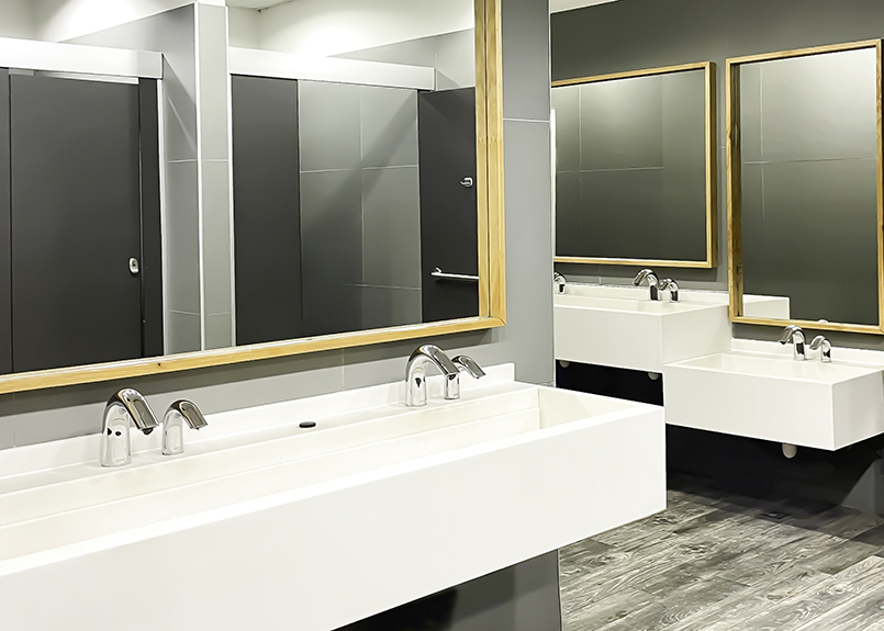 Robinet électronique lavabo design ALLURE DS eau et savon