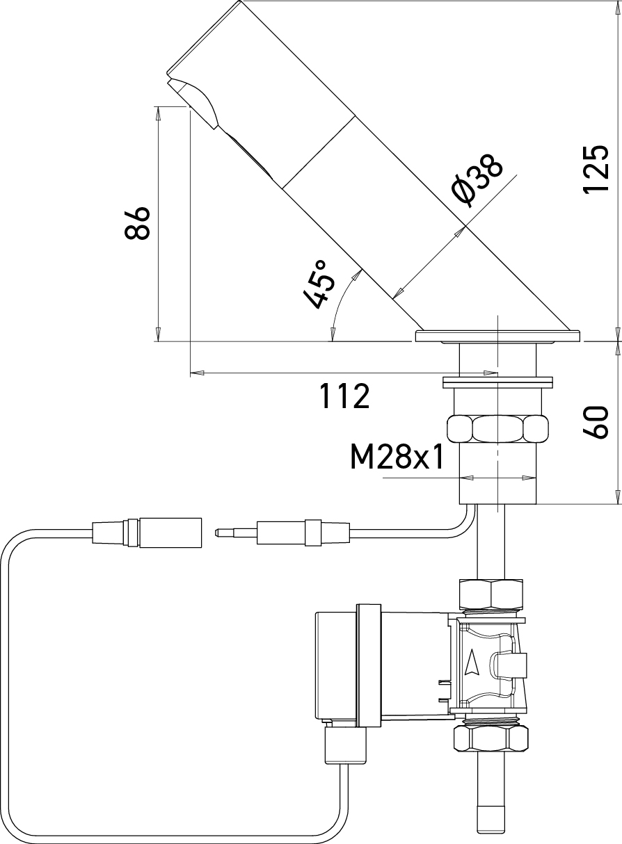 Dimensiones RONDEO – fijación robusta
