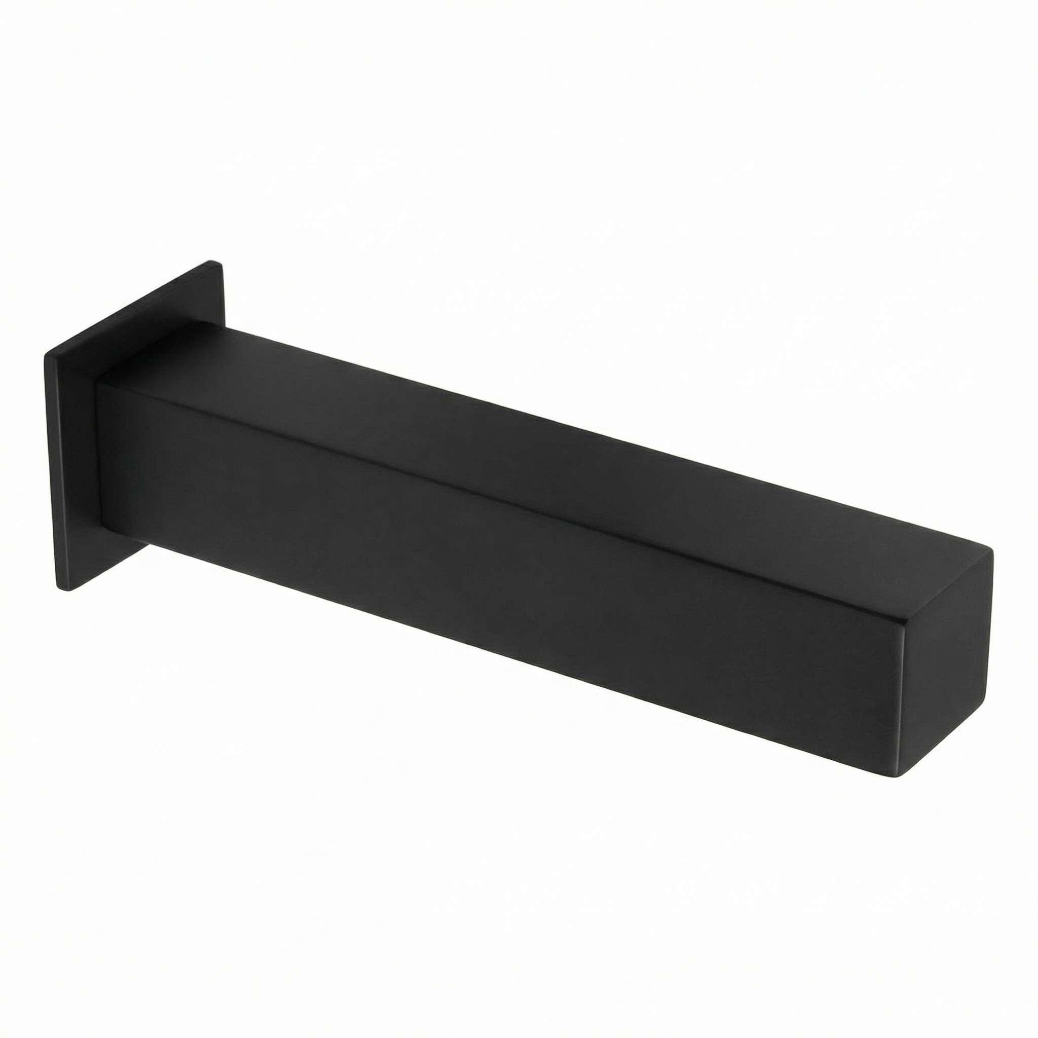 CARREO automatic wall-mounted tap matte black finish