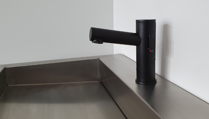Grifo automático mezclador negre mate ELITE