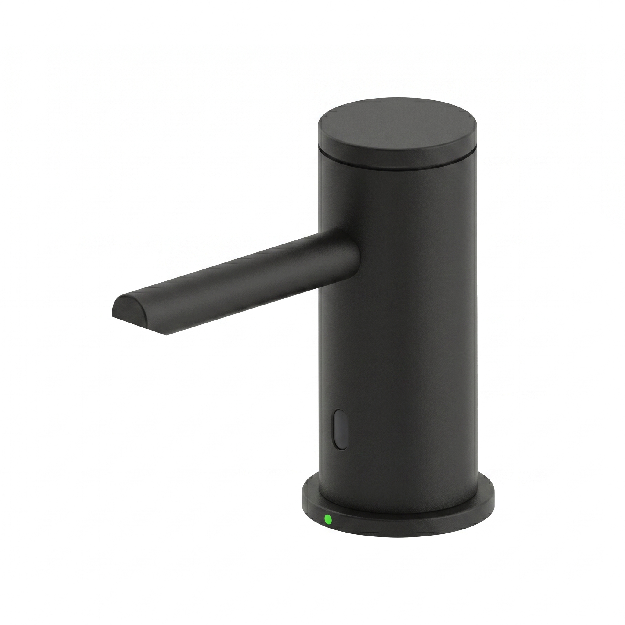Distributeur automatique de savon sur lavabo TRIMEO noir mat
