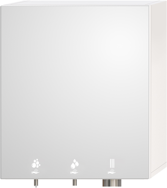 Module miroir HYFLO pictogrammes leds blanches sans texte