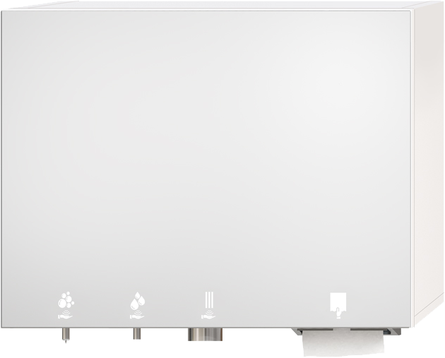 Module miroir HYFLO pictogrammes leds blanches sans texteModule miroir HYFLO pictogrammes leds blanches sans texte