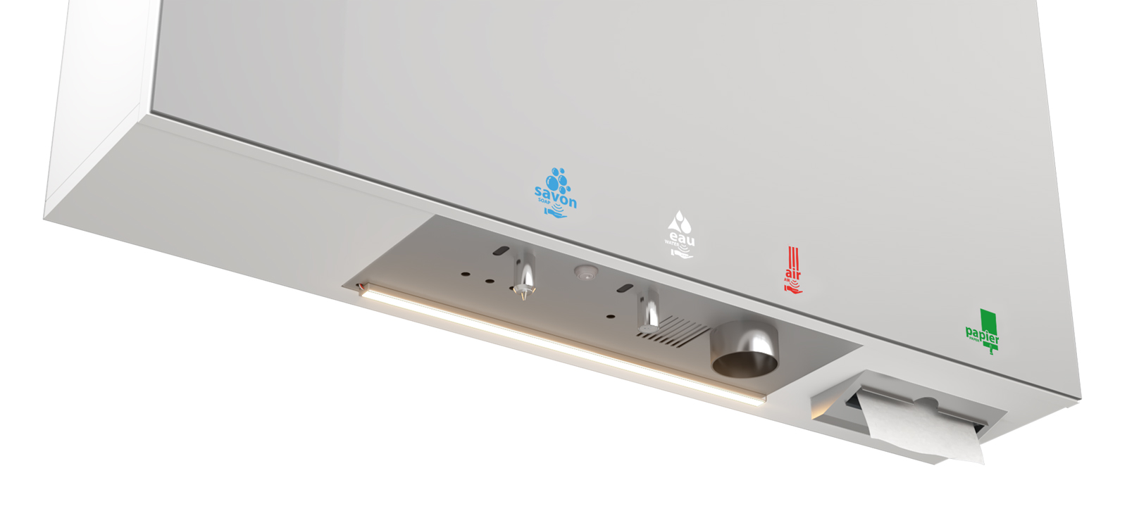 Grand module miroir 5en1 HYFLO avec option bandeau led