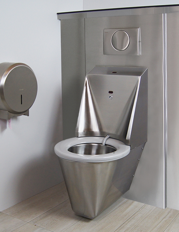 Bati GEBERIT/HYGISEAT avec habillage inox modulable