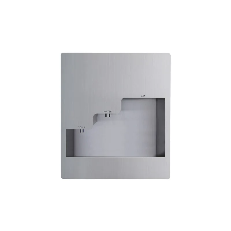 Recessed vandal-proof automatic stainless steel handwashing station 3in1 touch-free soap, water and hand dryer Recessed vandal-proof automatic stainless steel handwashing station 3in1 touch-free soap, water and hand dryer
