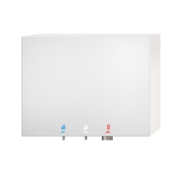 HYFLO 4-in-1 mirror, soap, water and air cabinet for public restroom
