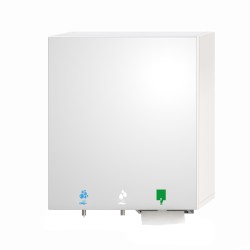 3-in-1 mirror cabinet for soap, water and paper towels